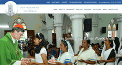 Desktop Screenshot of latinarchdiocesetrivandrum.org